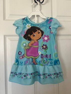 Y2K Dora Floral Dress with ruffle detail